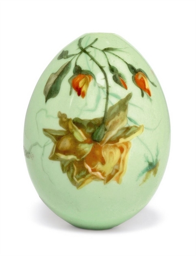  Antique porcelana Russian Easter Eggs