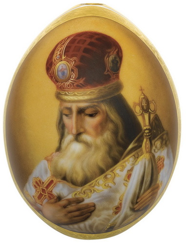  Antique 도자기 Russian Easter Eggs