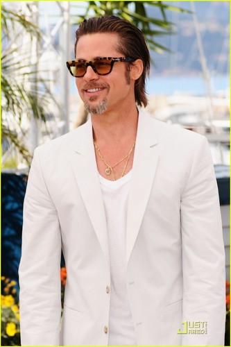 Brad Pitt: Cannes Photo Call for 'Tree of Life'
