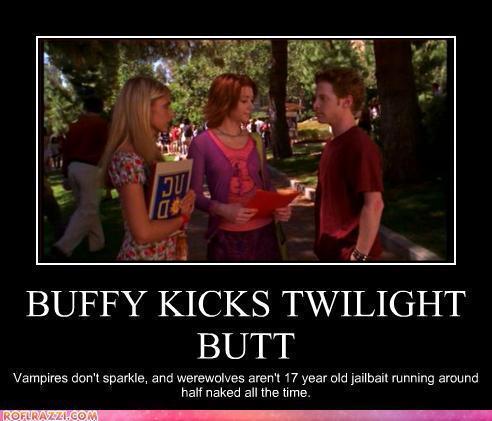 Buffy Kicks Twilight Butt