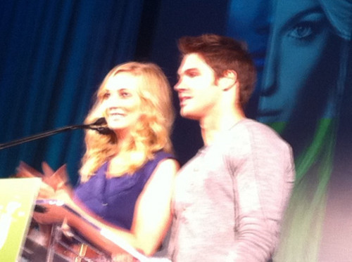 Candice and Steven at CWupfront [Chicago]!