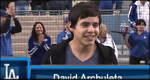  David at Dodgers game :)