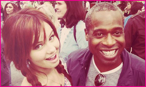  Debby Ryan and Phill Lewis