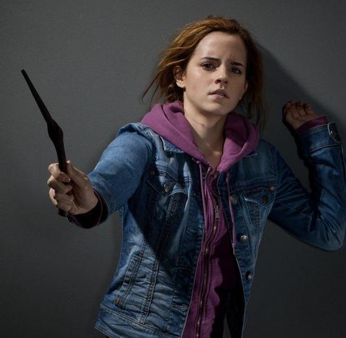  Hermione with Bella's wand