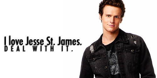  I upendo Jesse St. James. Deal with it.