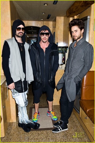 Jared Leto: Museum of Sex Visit with 30 secondes to Mars!