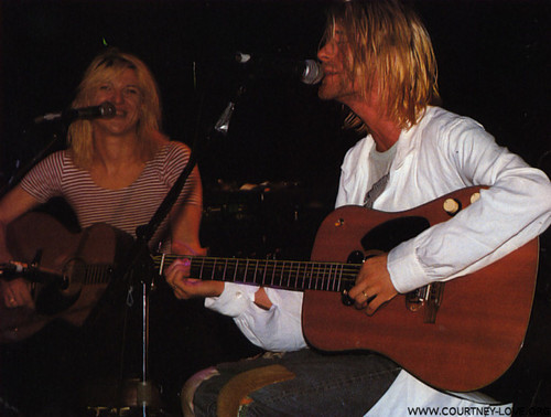  Kurt Cobain & Courtney amor