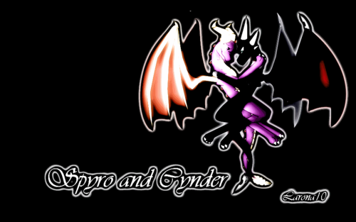  Light Spyro and Dark Cynder