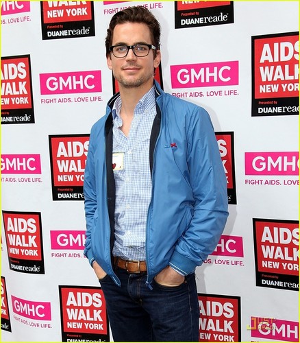  Matt Bomer: 2011 AIDS Walk NY Participant!