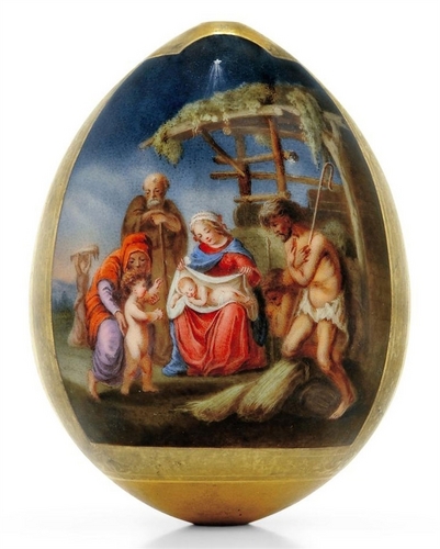  Precious Russian porcelaine Easter Eggs