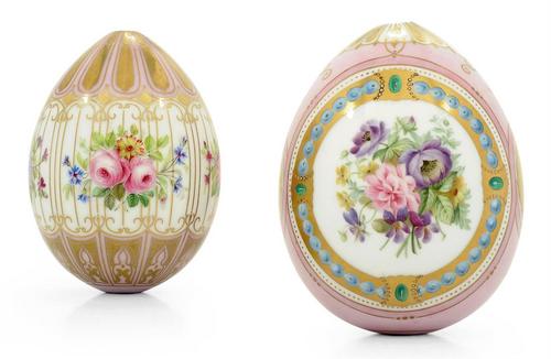  Precious Russian porselein Easter Eggs