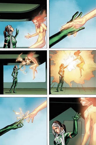 Rogue and Rachel Summers 