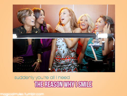  The Saturdays! (Notorious) Suddenly Ur All I Need, The Reason Why I Smile 100% Real ♥