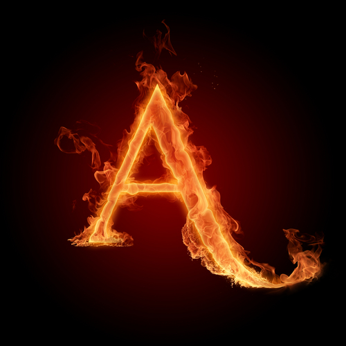  The letter A
