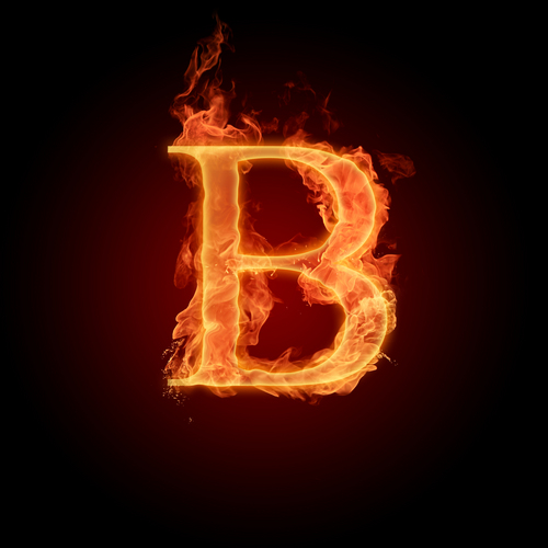  The letter B