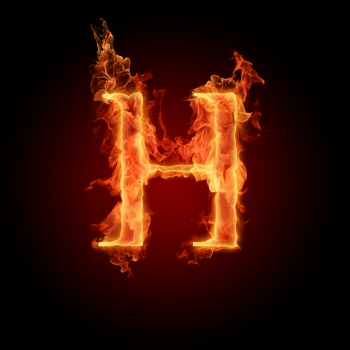  The letter H