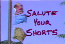  salute 你 shorts