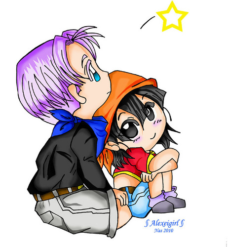 trunks and pan Love 4ever