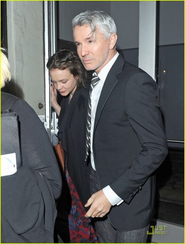  with director Baz Luhrmann on Tuesday (May 17) in New York City.