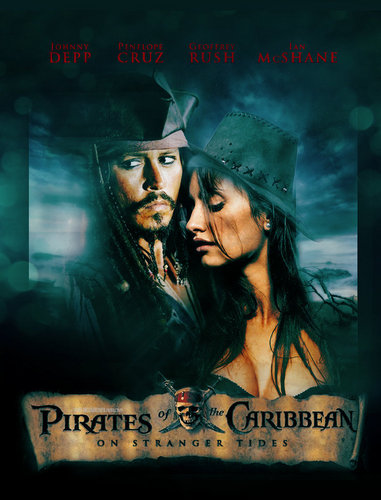 Jack Sparrow And Angelica Teach Island Scene Pirates Of The Caribbean 4 Captain Jack Sparrow 2667