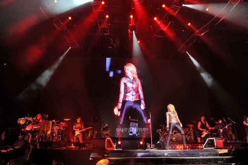  Шакира Performs Live in St. Petersburg.