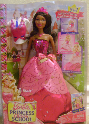  búp bê barbie Princess Charm School- Blair (AA version)