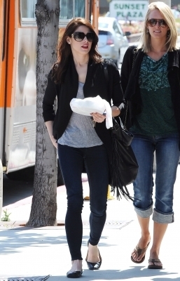 Candids of Ashley at Cafe med in West Hollywood [19/05/11]
