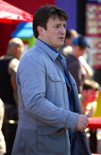 Castle Season 3 Misc Photos BTS Photos Episode 3.22  To Love and Die in L.A.