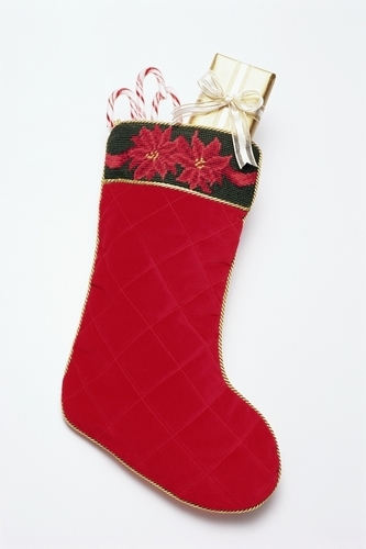 calcetín navideño, media de la navidad