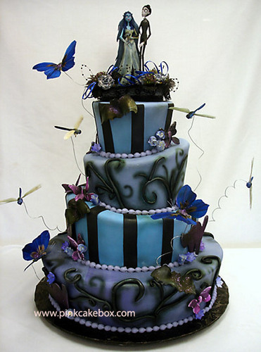  Corpse Bride Wedding Cake