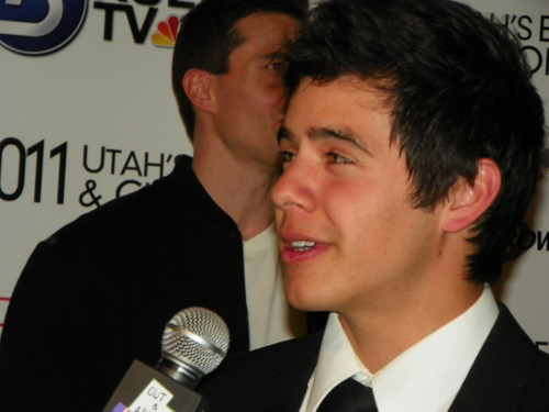  David at Utah's Entertainment and Choice Awards :)