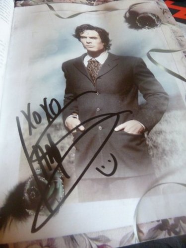  Ian's autograph from Paris 05/21/2011