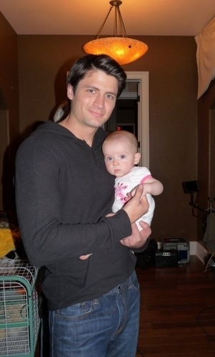  James and baby