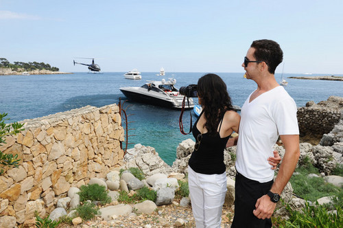  Michelle & Hamza Talhouni @ Sea Shepherd Lunch - 64th Annual Cannes Film Festival - 2011