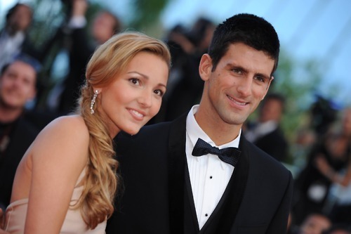  Novak & Girlfriend Jelena At Cannes International Film Festival Red Carpet!! 100% Real ♥