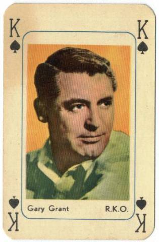  Playing Cards Cary Grant