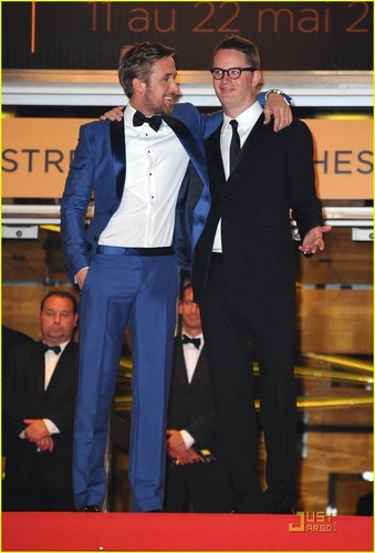  Ryan gosling کے, بطخا Premieres 'Drive' in Cannes