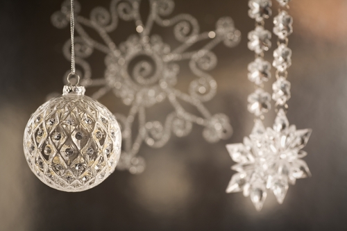  Silver Christmas decorations