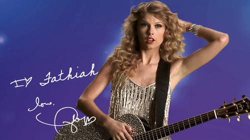  Taylor nhanh, swift Autographs
