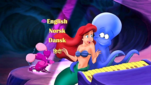  Walt डिज़्नी Menus - The Little Mermaid: Ariel's Beginning