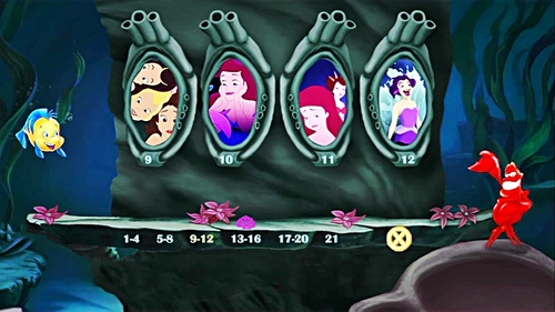  Walt ディズニー Menus - The Little Mermaid: Ariel's Beginning