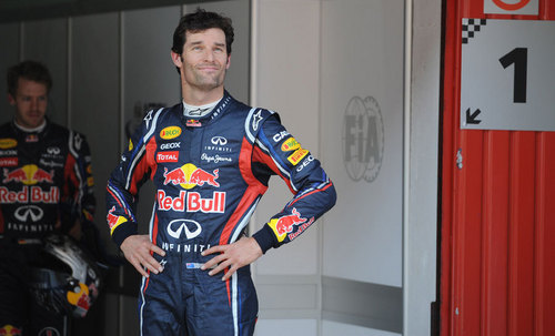  Webber, P1 for Spanish GP