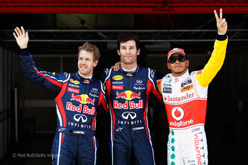  Webber, P1 for Spanish GP!