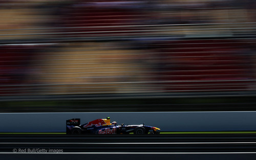  Webber, P1 for Spanish GP!