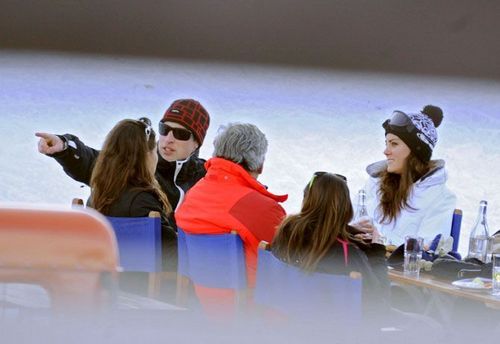  William and Kate; 2010 French Alps Holiday