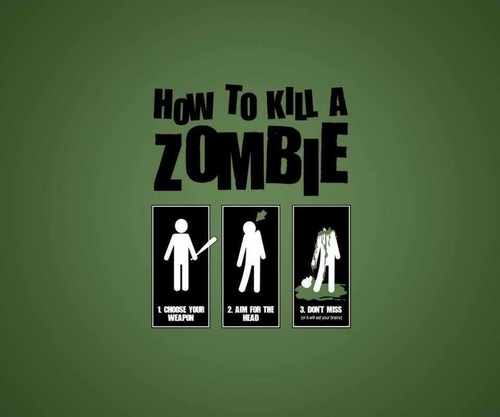  how to kill a zombie