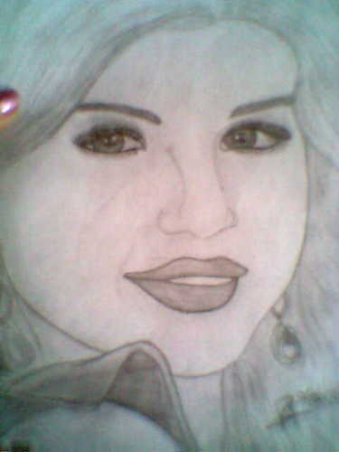 selena by pialy(my drawing)