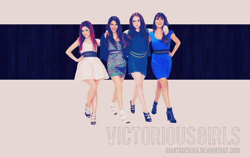  the girls of विक्टोरियस