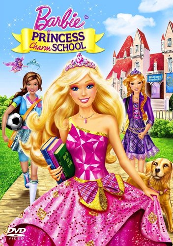  Barbie: Princess Charm School Cover (Re-colored)