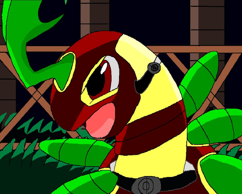  Bayleef In Red Armor